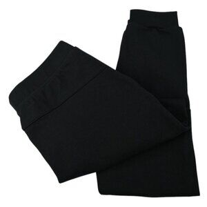 LE COQ SPORTIF Mens Black Slim Fit Cotton Jogger Pants XL NWT